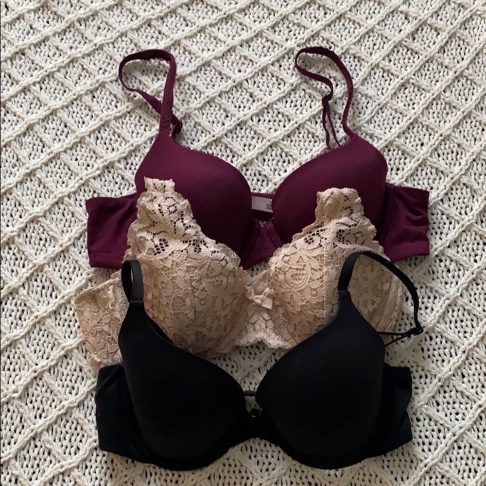 Set of 3 Victoria’s Secret Bras